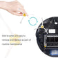 9PCS，DLD Accessory for = 600 610 620 650 Series Vacuum Cleaner Replacement Part Kit - Includes 3 Pack Filter