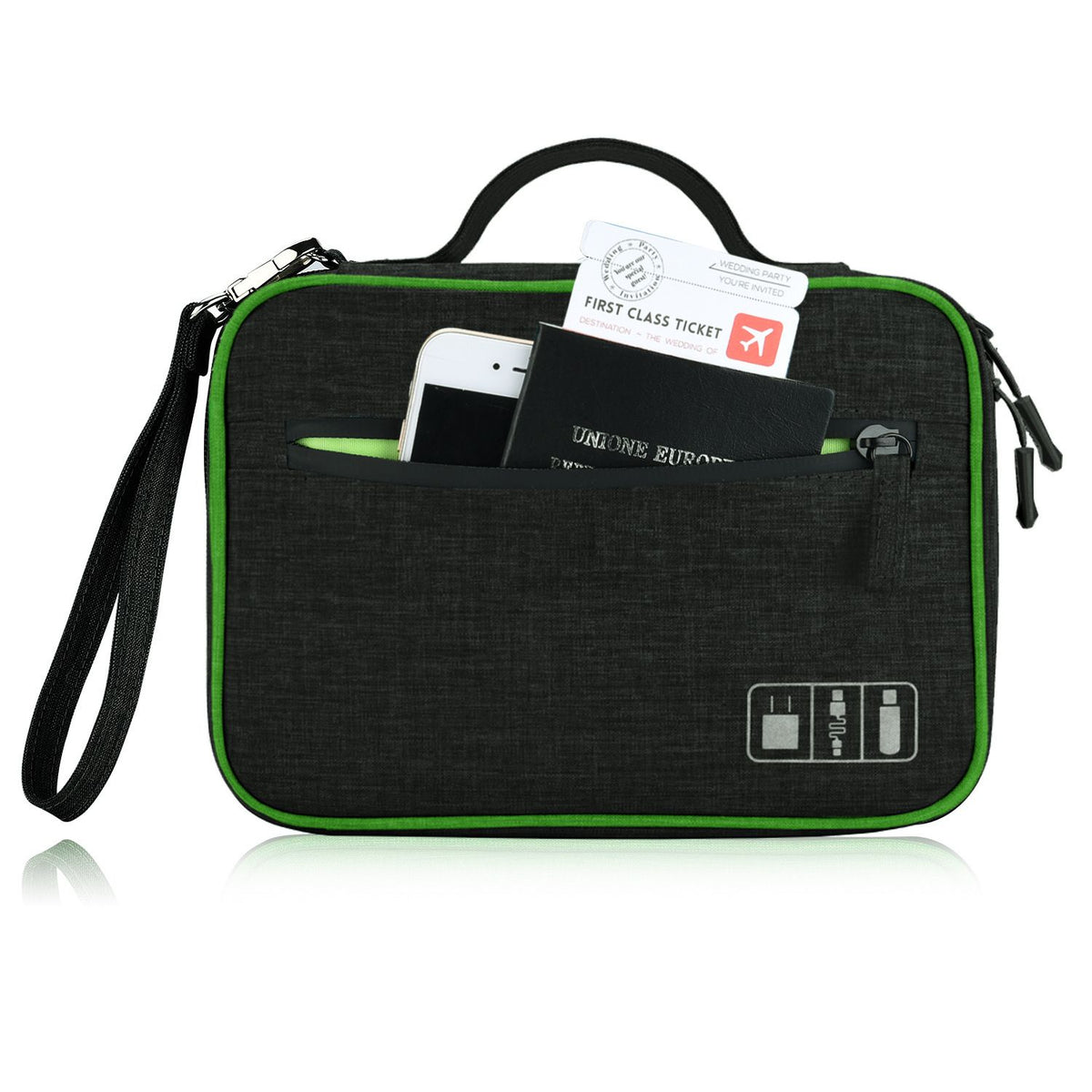 Electronic Organiser Travel Gadget Bag for Digital Camera Electronics Accessories USB Cable