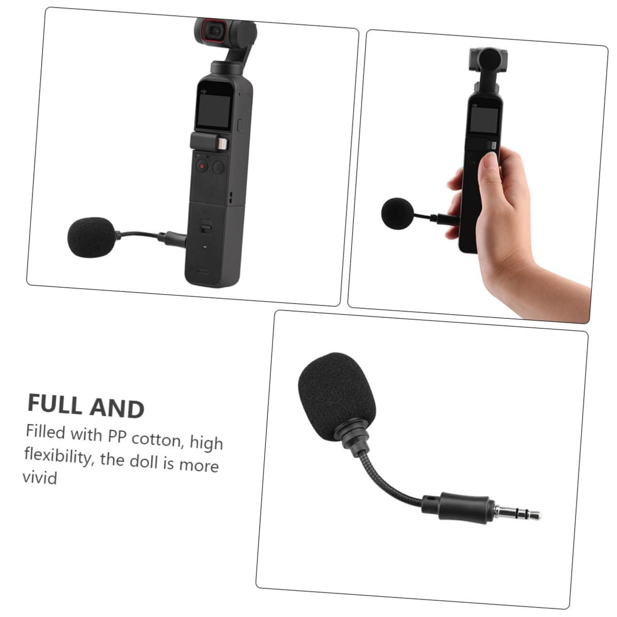 Mini microphone Plug in microphone Live microphone Broadcast microphone Mini microphone Recording microphone