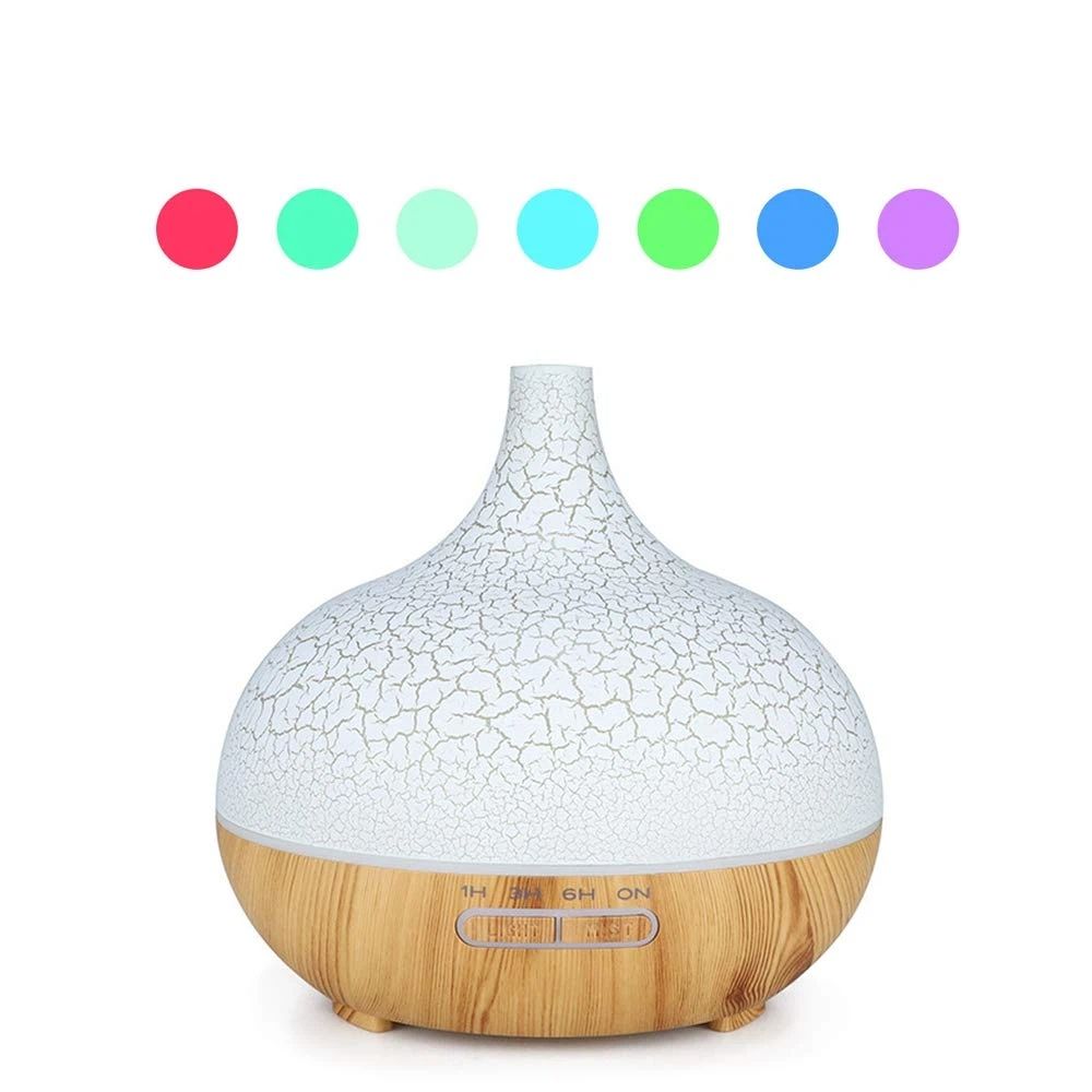 Aromatherapy Diffuser,Aromatherapy Essential Oil Diffuser Ultrasonic,Cool Mist Humidifier with Colorful LED Lights Noise Reduction
