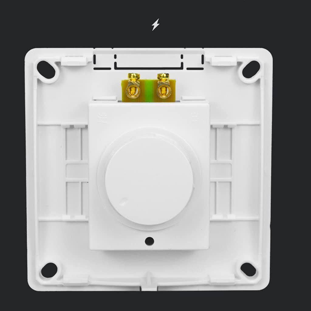 Ceiling Fan Adjustment Stepless Speed Controller Wall Switch Dimmer Light Switch Lighting Control