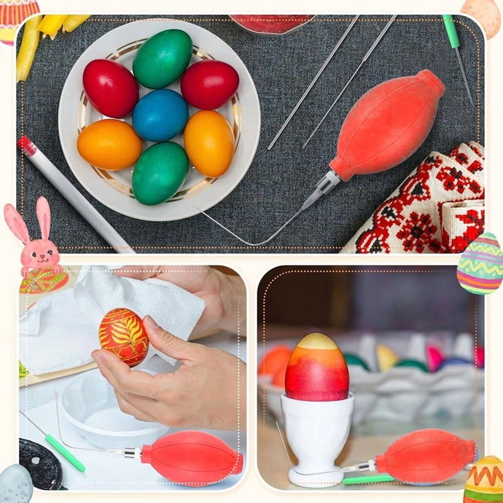 Easter Simple Egg Beater Empty Beater Tool Ukraine Supplies Single Hole Beater Easter Making Tools E