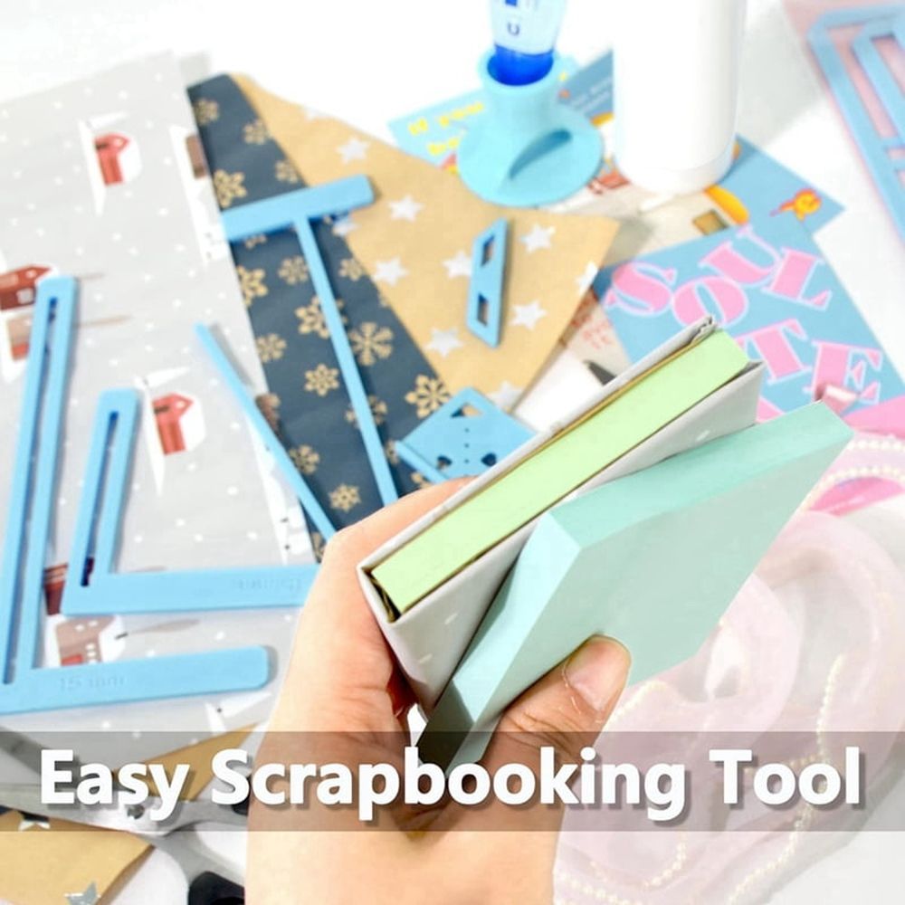 6Pcs Bookbinding Easy Scrapbooking Tool for
