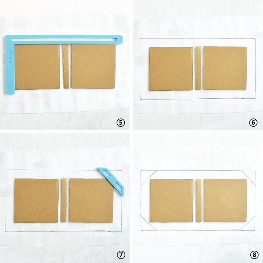 6Pcs Bookbinding Easy Scrapbooking Tool for