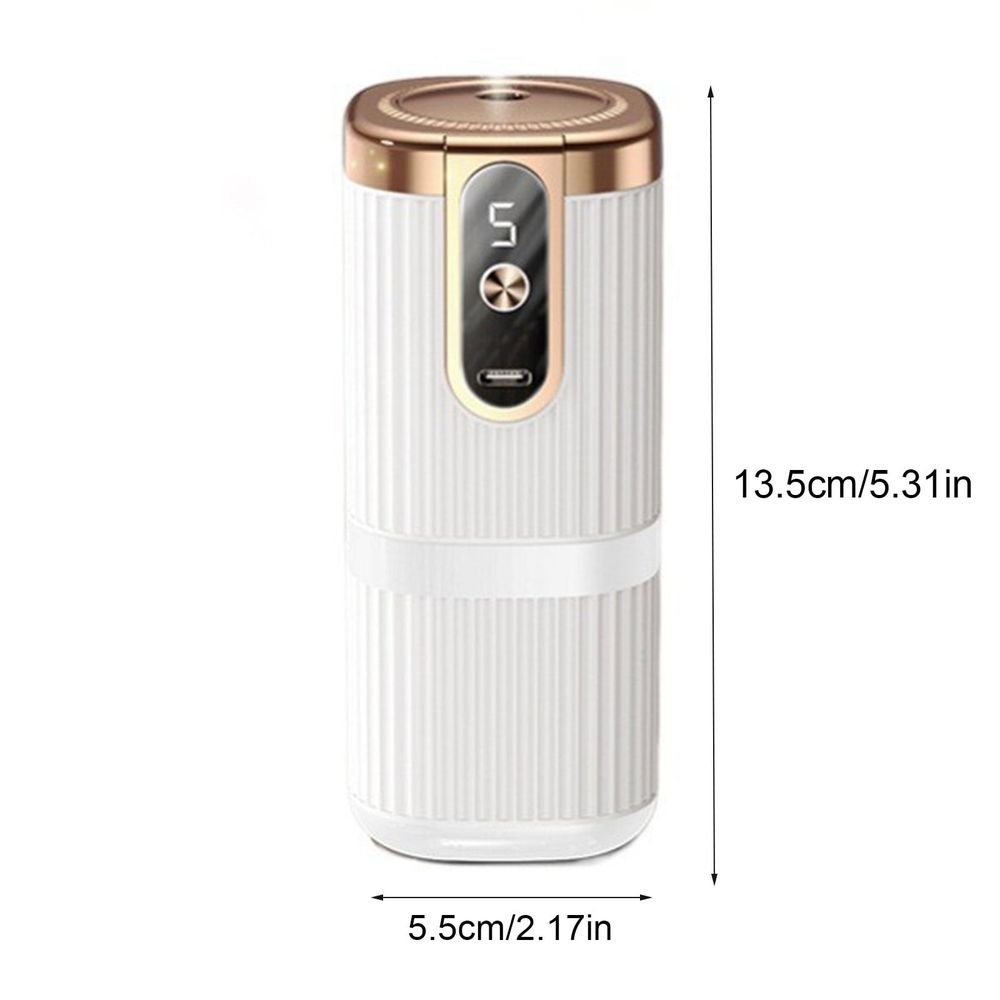 Ultrasonic Aroma Diffuser for Oils - USB Powered Diffuser with Five Timer Modes, Quiet Fragrance Diffusion and Humidification for Home and Office Spaces