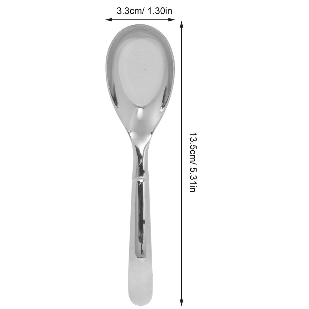 Spoon 316L Stainless Steel for Eating 1Pcs 5.3In