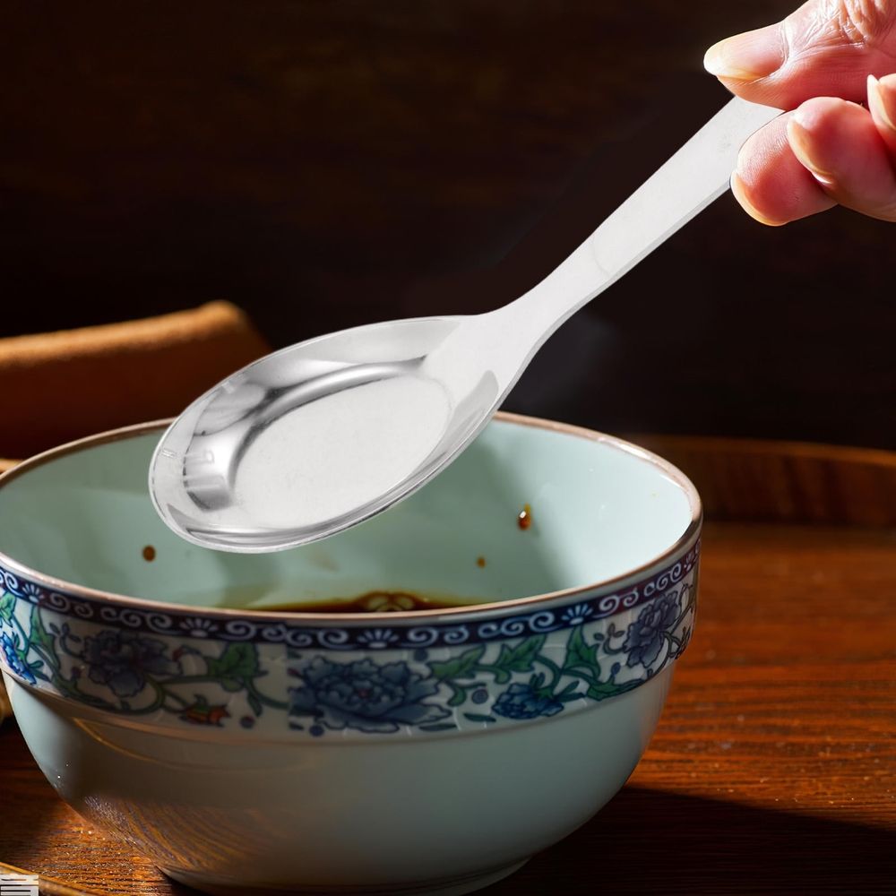 Spoon 316L Stainless Steel for Eating 1Pcs 5.3In