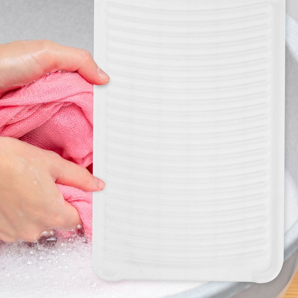 Laundry Scrub Board Plastic Washing Board for Clothes Washing 1Pcs