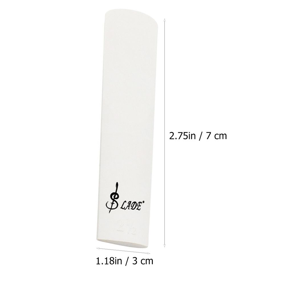 Plastic Saxophone Reed Resin Accessory for Saxophonists - Single Piece Saxophone Reed