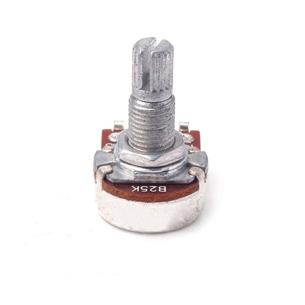 Guitar Accessory B25k Linear Audio Potentiometer Multi Color Lugs
