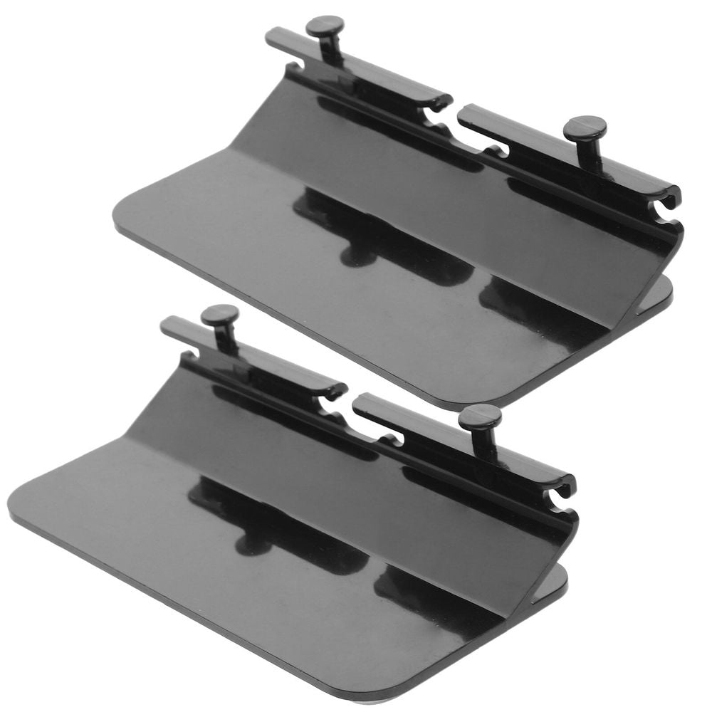 Wall-Mounted Mobile Phone Charging Stand Plastic 2Pcs 5.4x2.4x1.4in