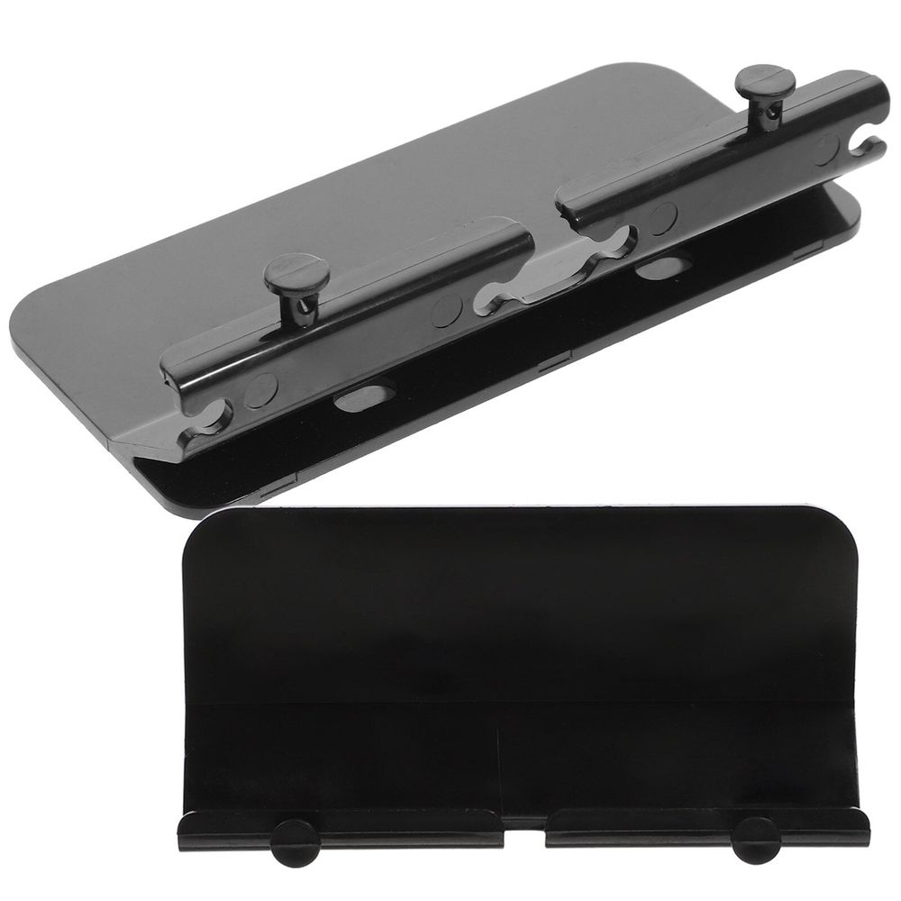 Wall-Mounted Mobile Phone Charging Stand Plastic 2Pcs 5.4x2.4x1.4in