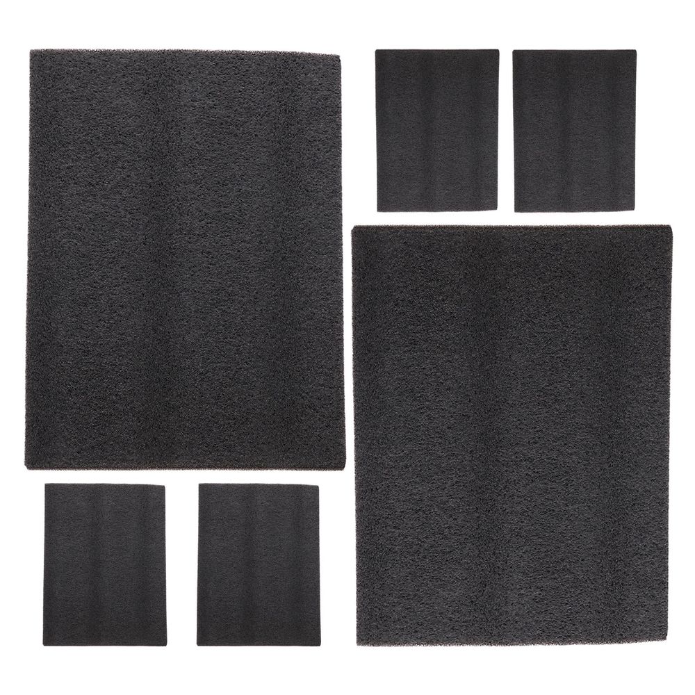 6Pcs Black Foam Padding Sheets Polyethylene Foam Inserts for Crafting Shipping and Tool Boxes