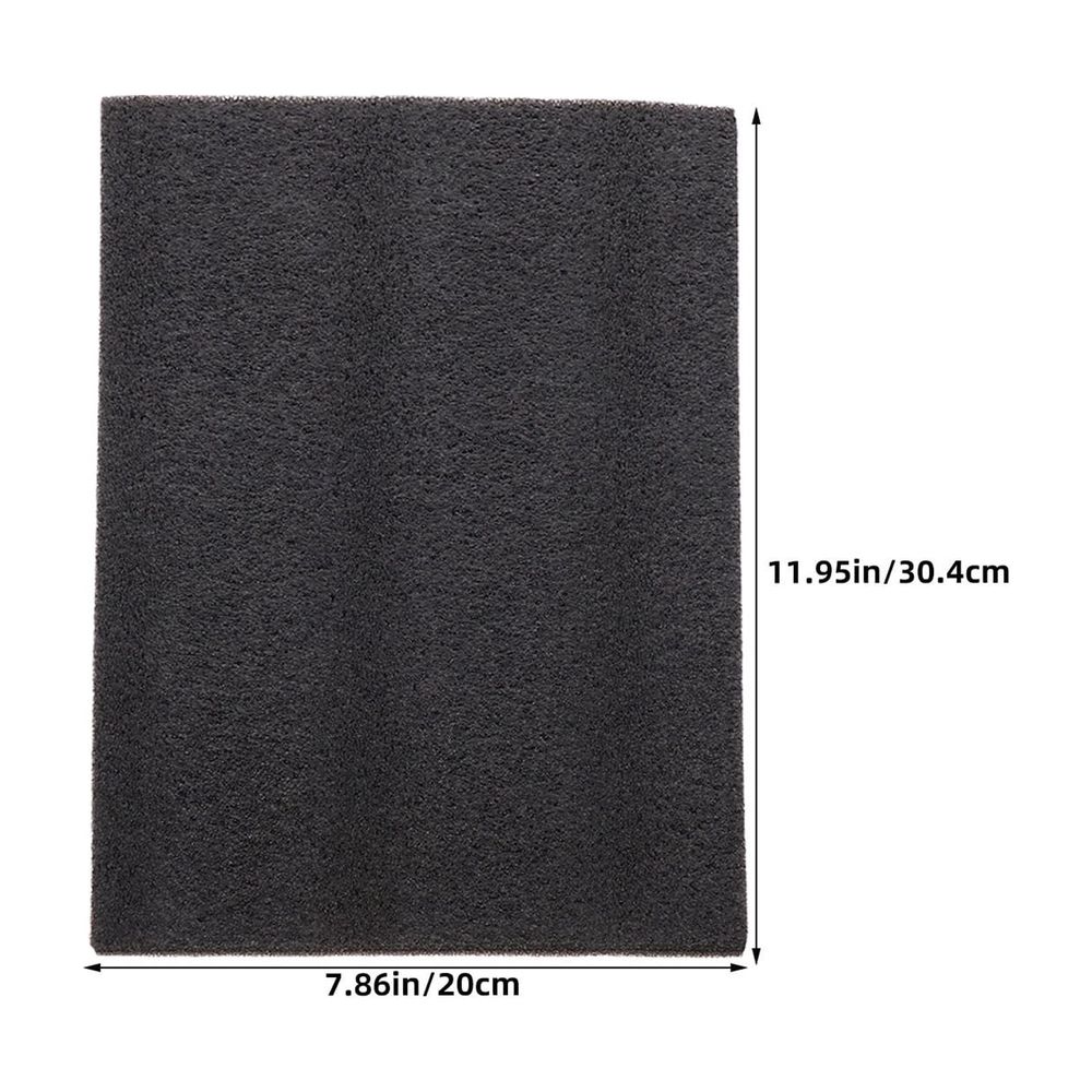 6Pcs Black Foam Padding Sheets Polyethylene Foam Inserts for Crafting Shipping and Tool Boxes