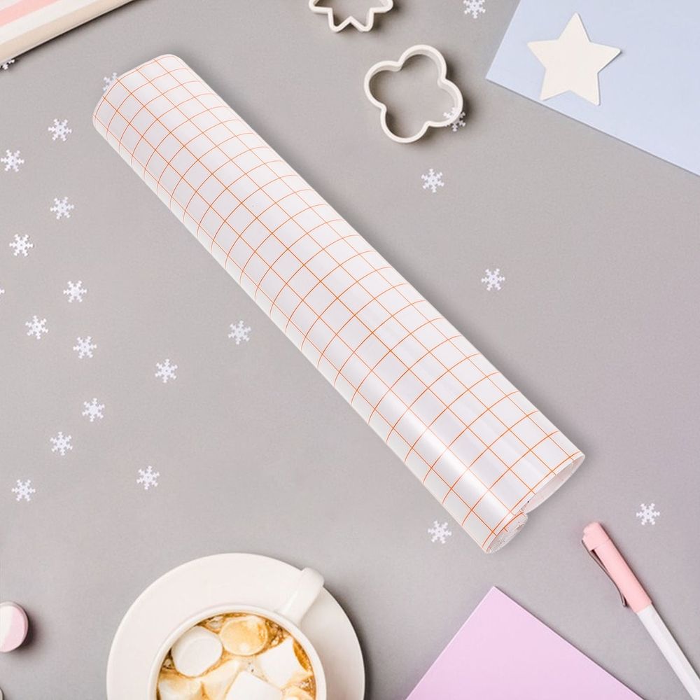 Grid Design Pet Vinyl Transfer Tape Sheet with Moderate Viscosity