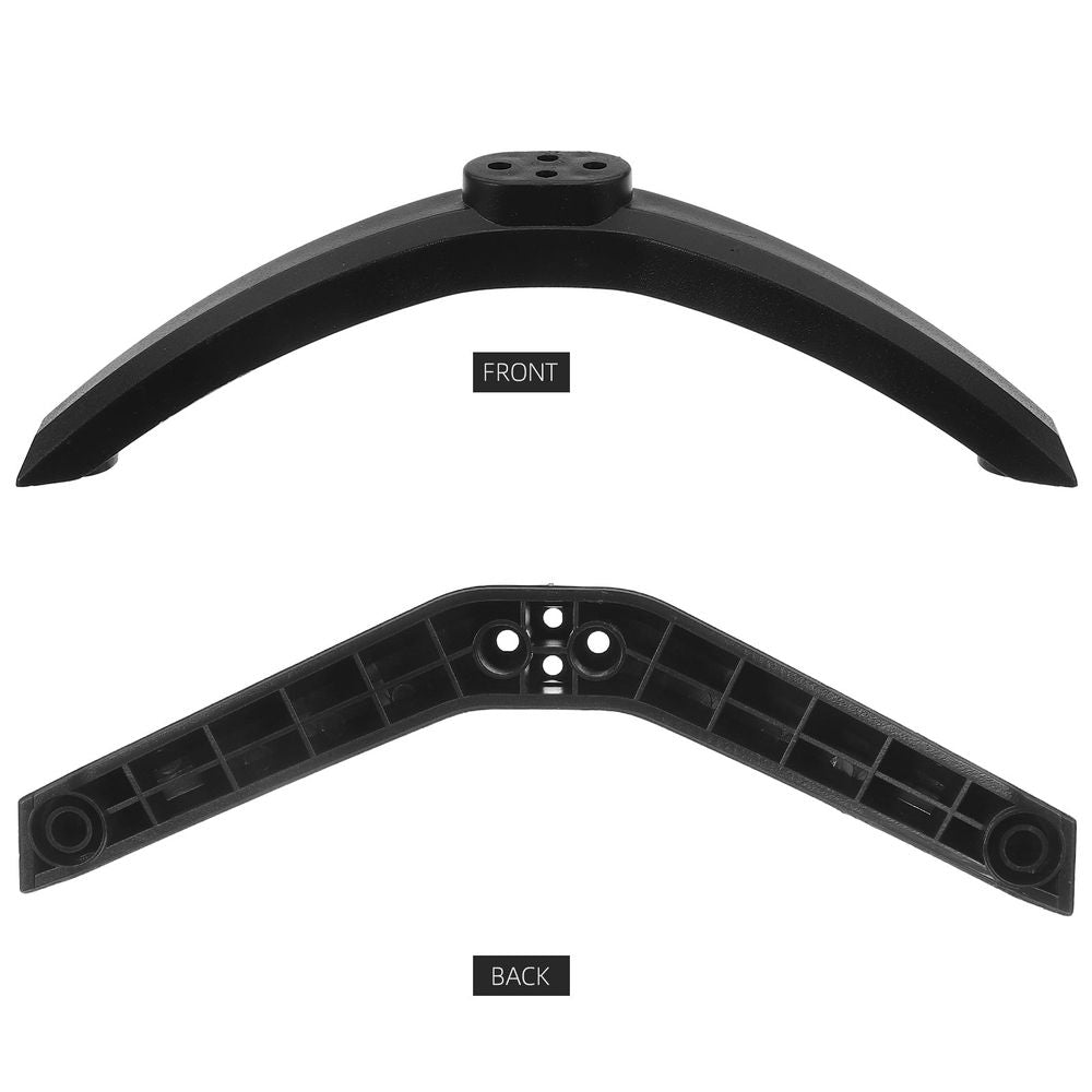 1 Pair Adjustable Universal TV Stand Base Tabletop Holder for Flat Screen Televisions Black