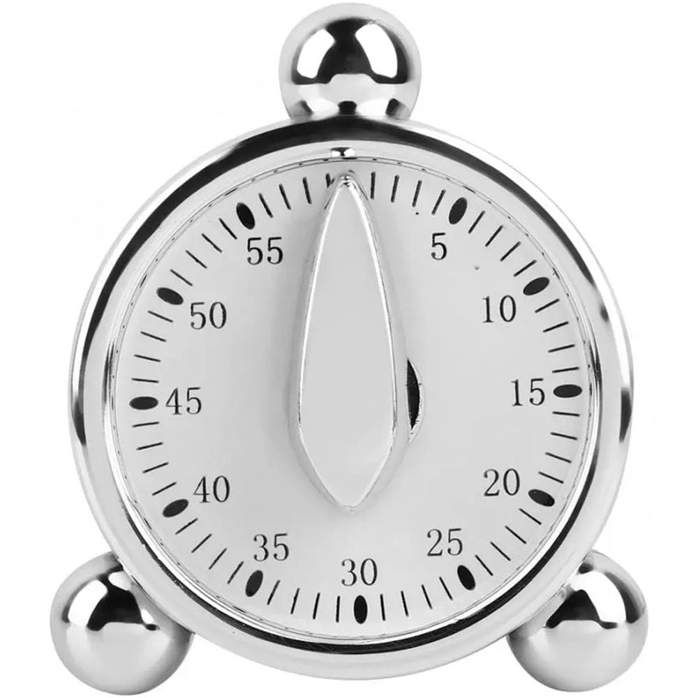 Kitchen Cooking Timer,Long Ring Bell Alarm Loud60 Minute Kitchen Timer for Cooking,Mechanical Cooking Timer Manual Countdown Timer with Alarm Sound for Baking Cooking Steaming Barbecue Teaching