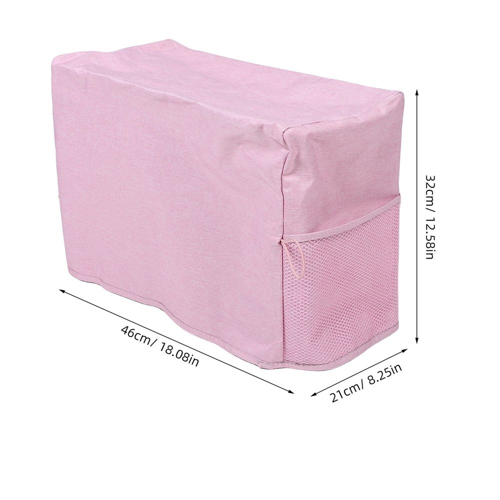 Universal Polyester Sewing Machine Cover with Storage Bag, Portable Small Case for Sewing Machine Accessories