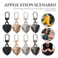 20 Pcs Zipper Replacement Slider Detachable Puller Backpack Accessories Pulls for Clothing