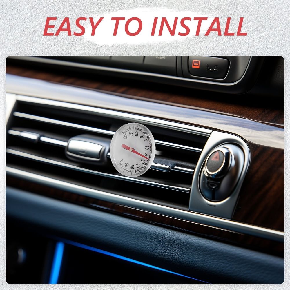 2 Pc Air Conditioner Thermometer Mechanical Thermometer Thermometer for Air Conditioner Thermometer for Car