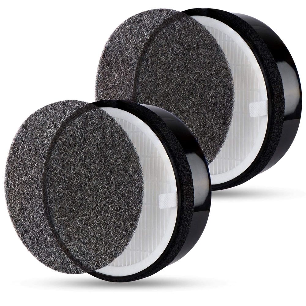 H13 HEPA Replacement Filter,Compatible with Levoit LV-H132 Air Purifier,Part # LV-H132-RF,2-Pack