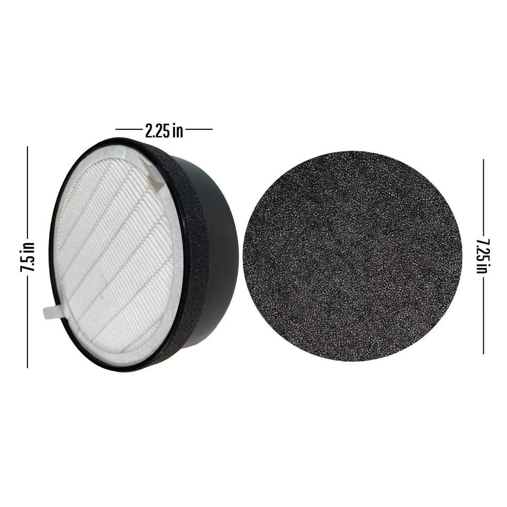 H13 HEPA Replacement Filter,Compatible with Levoit LV-H132 Air Purifier,Part # LV-H132-RF,2-Pack