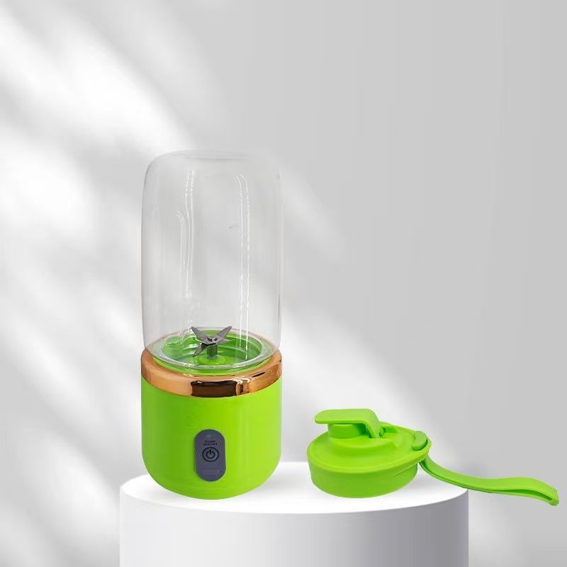 Personal Blender Portable Blender Smoothie Blender Protein Shake Blender Juice - Green - Size Double cup