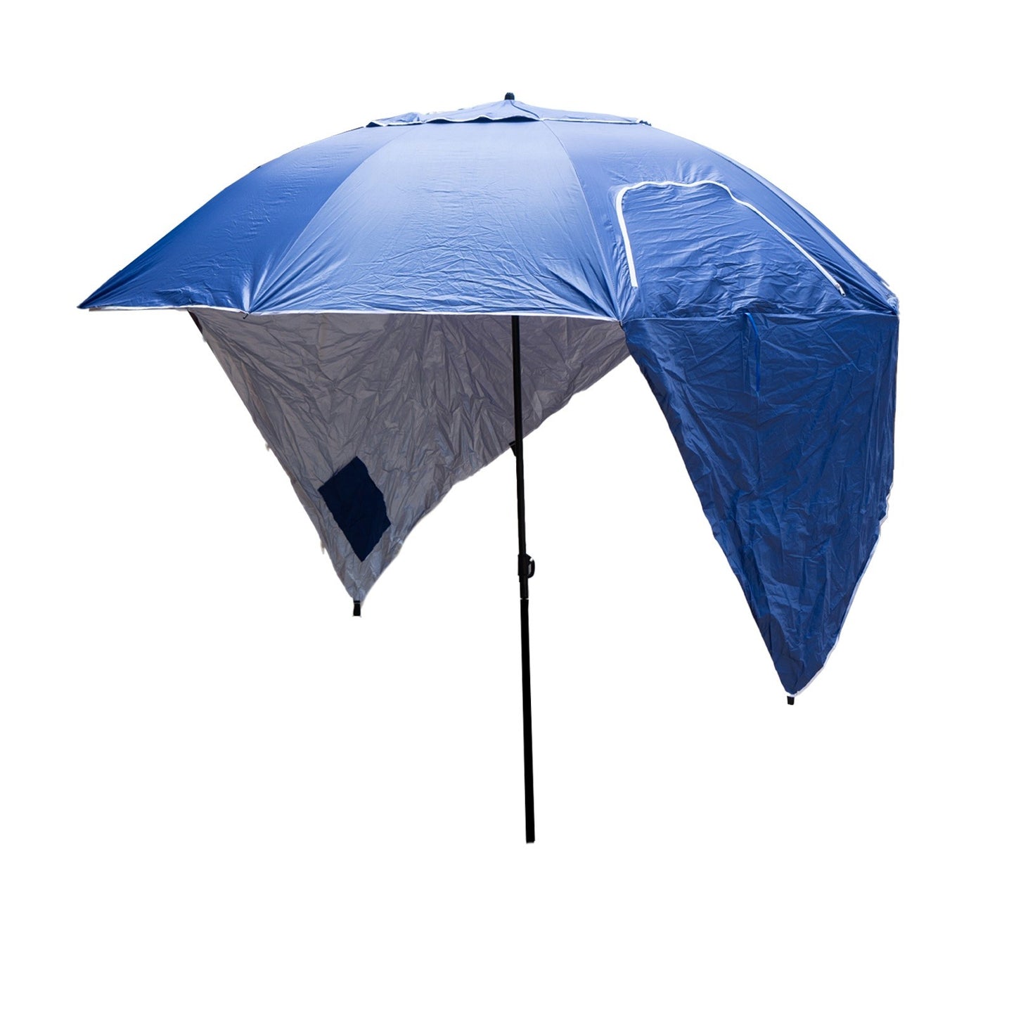 Beach Umbrella Havana Outdoors 2.4M Outdoor Garden Beach Portable Shade Shelter - Blue