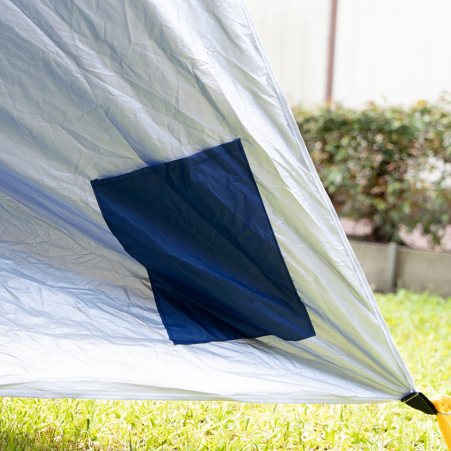 Beach Umbrella Havana Outdoors 2.4M Outdoor Garden Beach Portable Shade Shelter - Blue