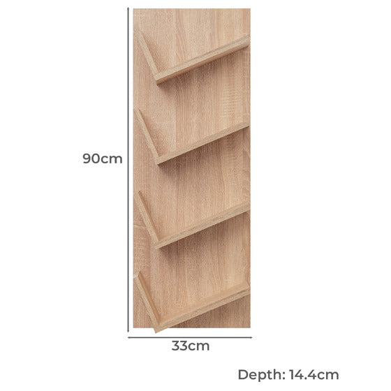 BARCELONA DISPLAY SHELF - NATURAL OAK