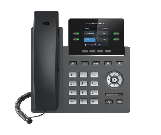 IP Phone GRANDSTREAM GRP2612 - 4 Line, 2 SIP Accounts, 320x240 Colour Screen, HD Audio