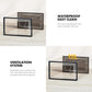 CARLA HOME 12-Pack Clear Shoe Storage Boxes - Stackable - Black - Shoe Box Storage