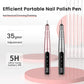 35000RPM Cordless Nail Drill Kit LED Pink