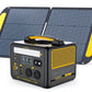 Jump 600X 600W Power Station 110W Solar Panel 10A AC/DC