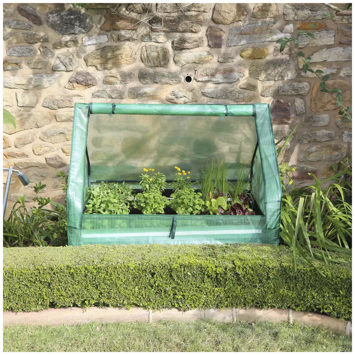 Raised Garden Bed Charcoal 120 X 90 x 30cm