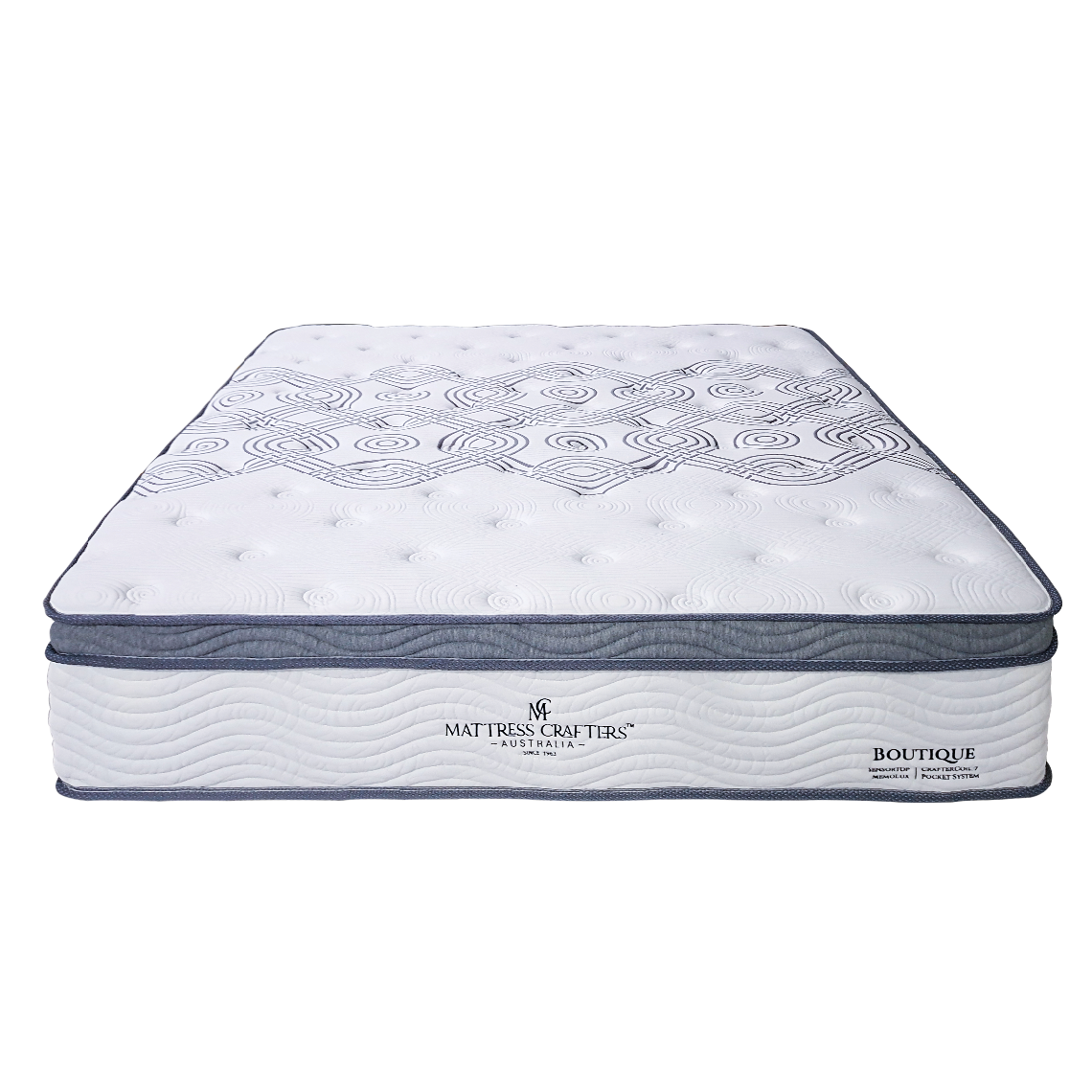 Mattress Boutique Queen 7 Zone Pocket Spring Memory Foam