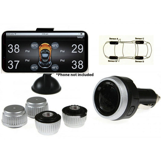 Wireless Car Tyre Pressure Monitor System Gator DIY