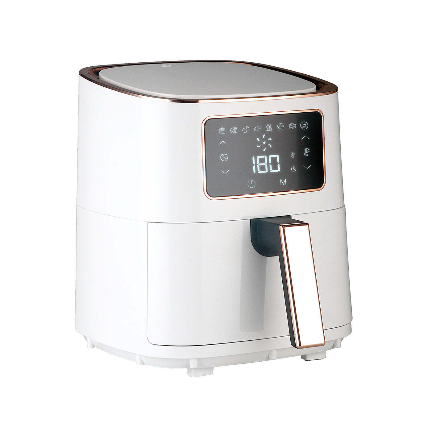 7L Digital Air Fryer (White Rose Gold) 1700W, <200¬∞C, 8 Cooking Settings