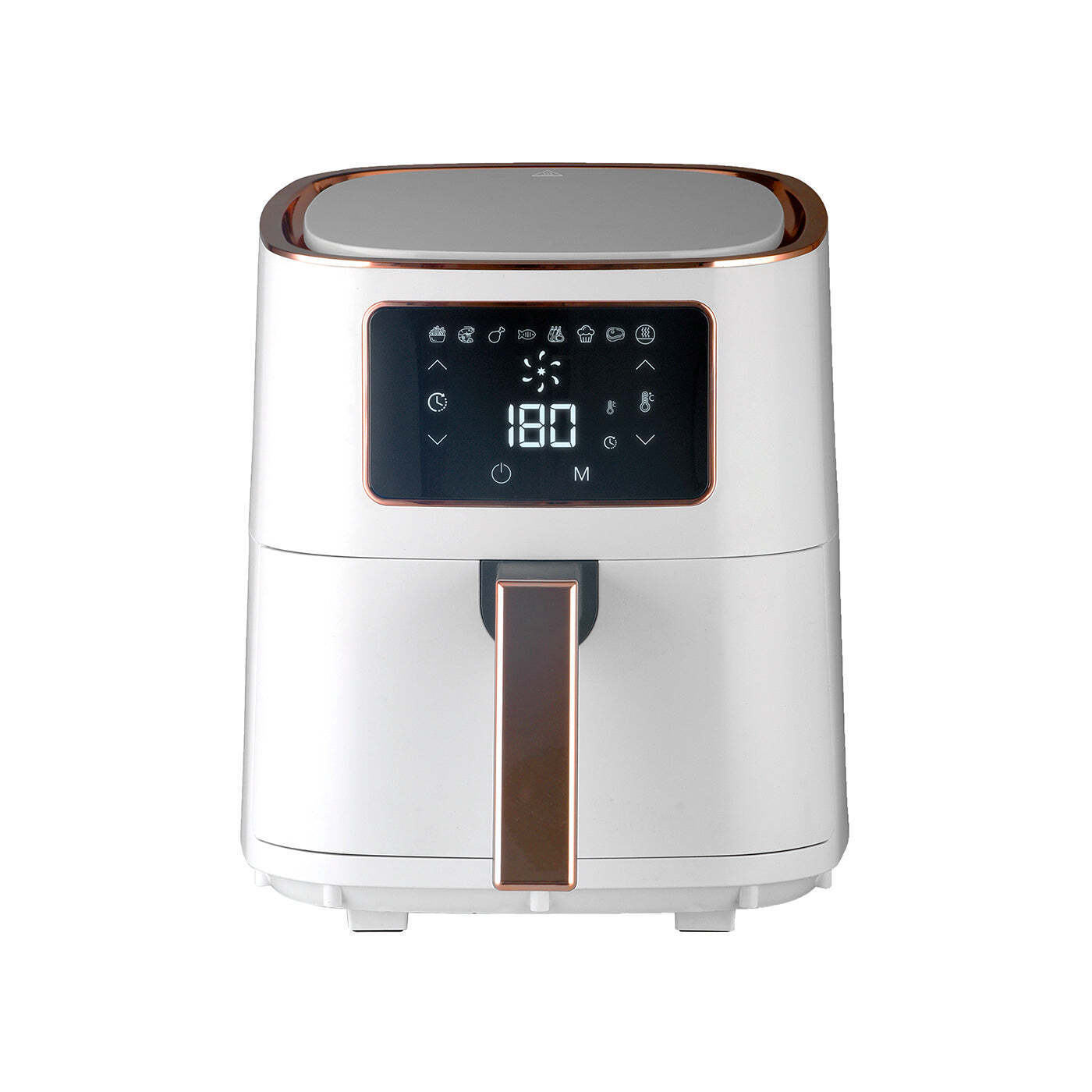 7L Digital Air Fryer (White Rose Gold) 1700W, <200¬∞C, 8 Cooking Settings