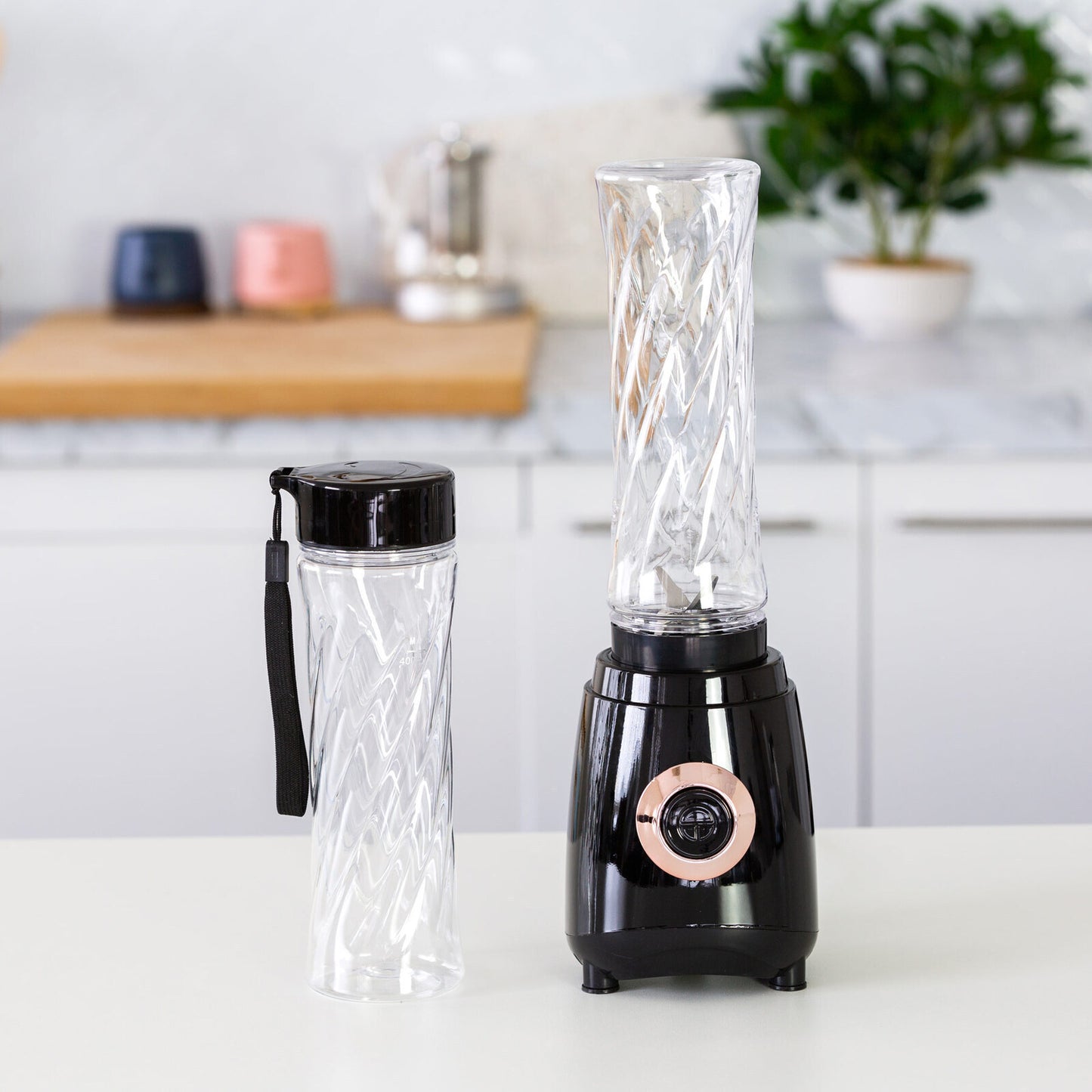 Portable Personal Blender, w/ 2 400ml Bottles