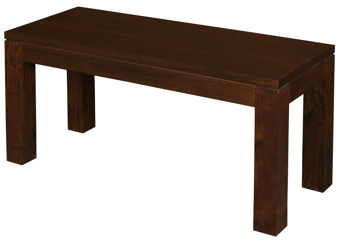 Amsterdam Solid Timber Bench 90 x 35 cm (Mahogany)