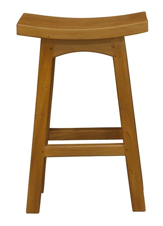 Tokyo Timber Kitchen Counter Stool (Light Pecan)