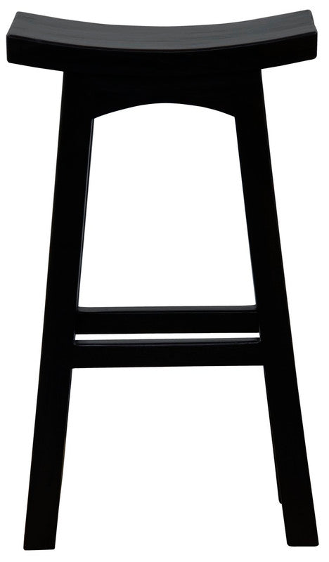 Tokyo Solid Mahogany Timber Barstool (Chocolate)