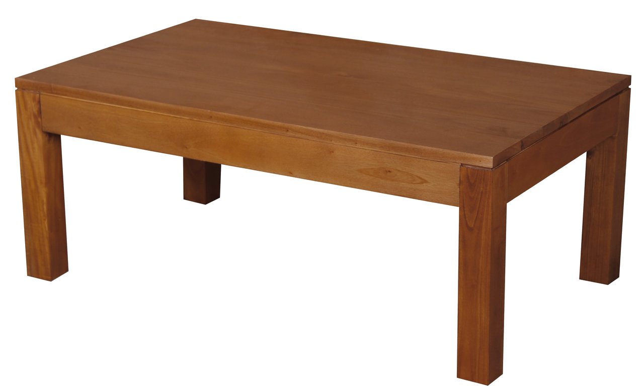 Amsterdam Coffee Table Solid Mahogany Timber - Light Pecan