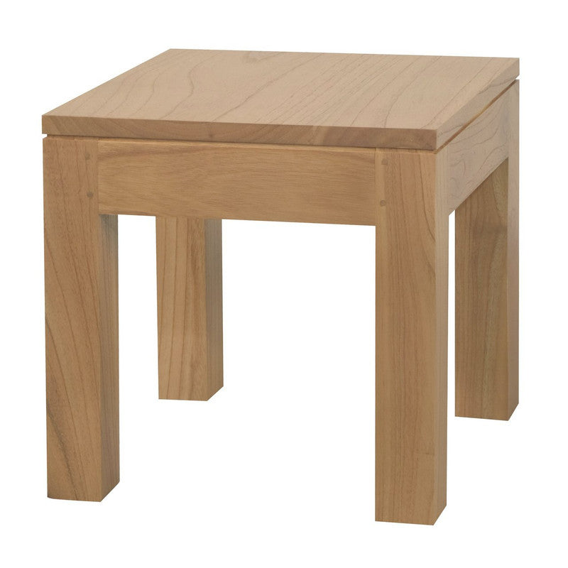 Amsterdam Solid Timber Lamp Table - Natural