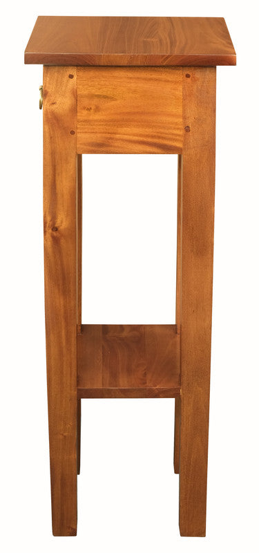 Ezra Straight Leg Plant Stand (Light Pecan)