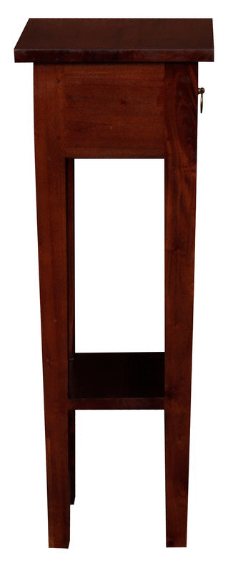 Ezra Straight Leg Plant Stand (Mahogany)