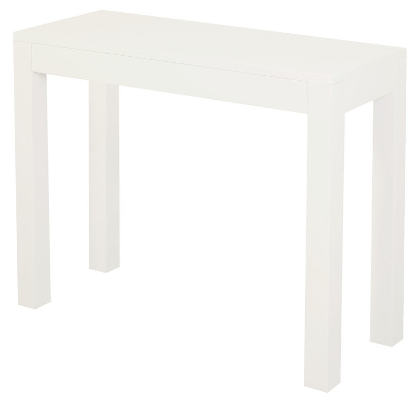 Amsterdam 1-Drawer Sofa Table - White