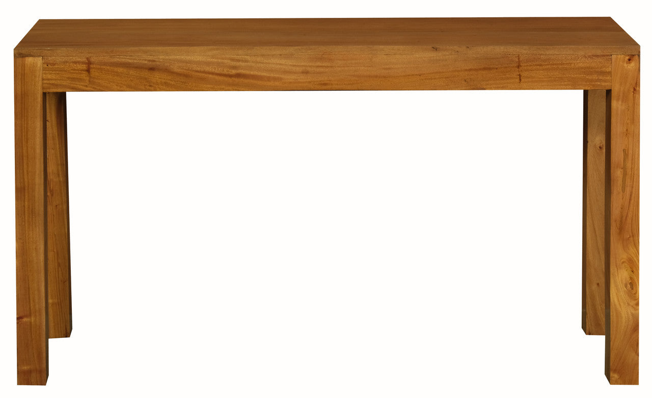 Amsterdam 2-Drawer Sofa Table - Light Pecan