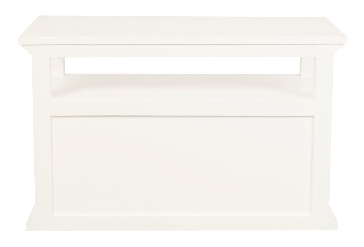 Tasmania 2 Door TV Stand (White)